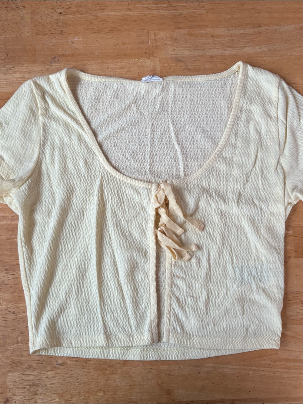 Cotton On Flowy Yellow Top